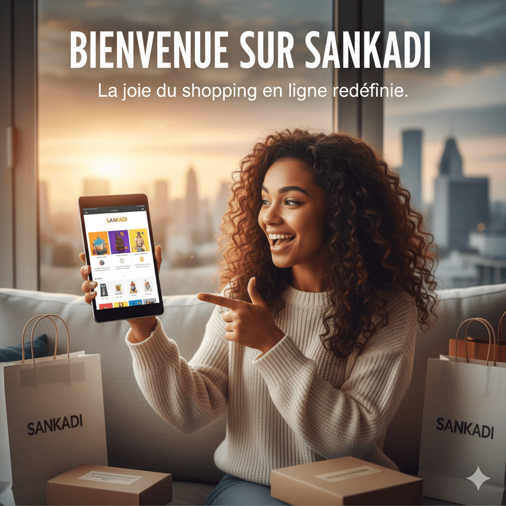 Bienvenue sur Sankadi - La joie du shopping en ligne redéfinie